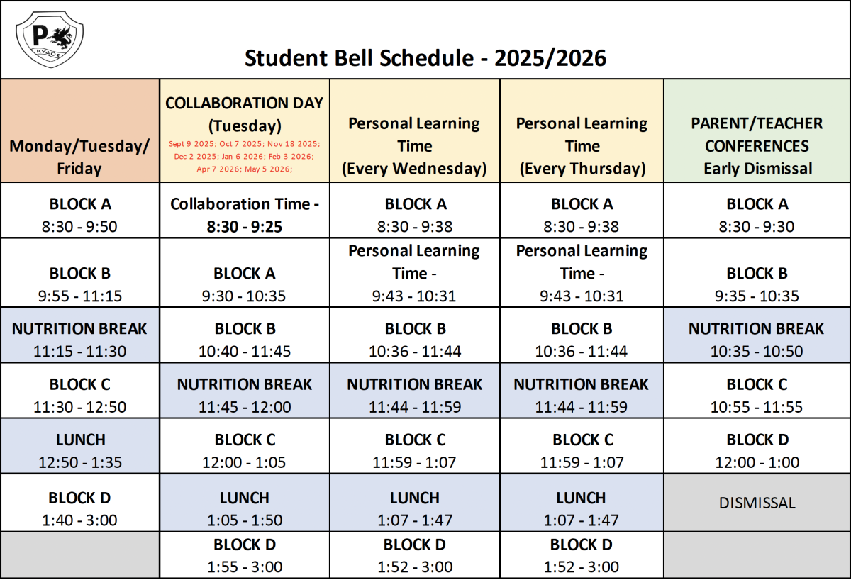 Schedule